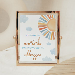 Hier kommt die Sun Baby Duschkabine Poster