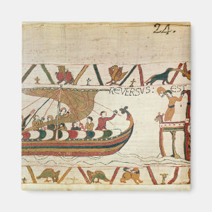 Hier kommt Graf Harold nach England zurück Magnet