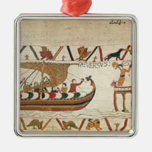 Hier kommt Graf Harold nach England zurück Ornament Aus Metall