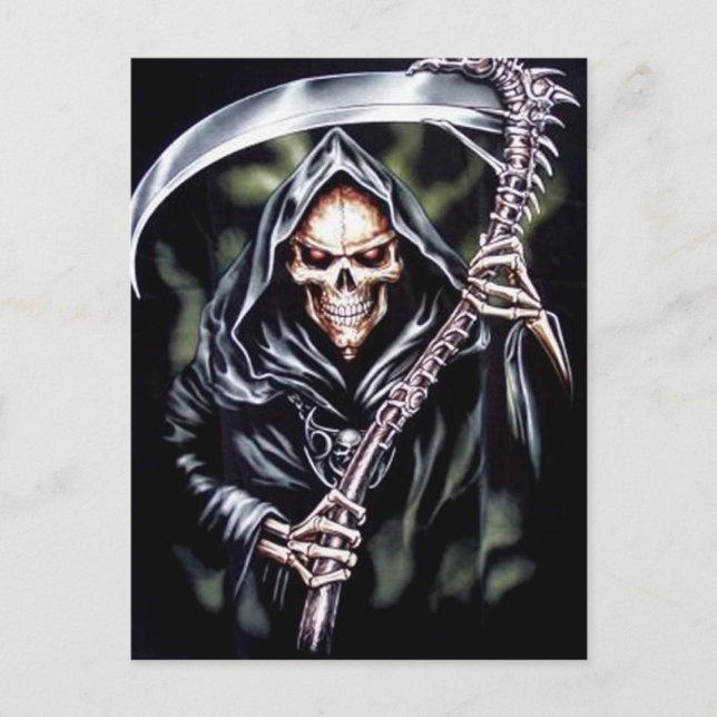 Hier kommt Grim Postkarte (Vorderseite)