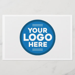 Hier können Sie Ihren Text oder Ihr Logo individue Briefpapier