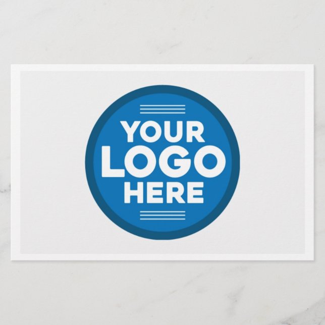 Hier können Sie Ihren Text oder Ihr Logo individue Briefpapier (Vorderseite)