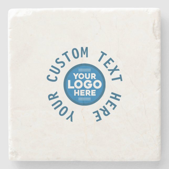 Hier können Sie Ihren Text oder Ihr Logo individue Steinuntersetzer (Vorderseite)