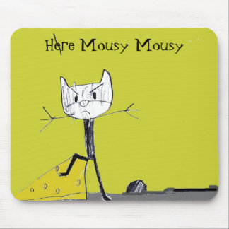 Hier Mousy Mousy mousepad