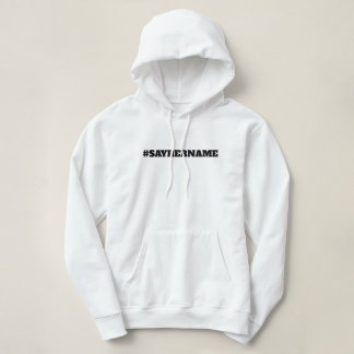 HIER NAME SAGEN HOODIE