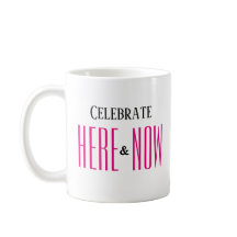 HIER & NOW Inspirational Modern Simple Pink