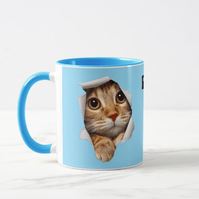 Hier raus! tasse (Links)