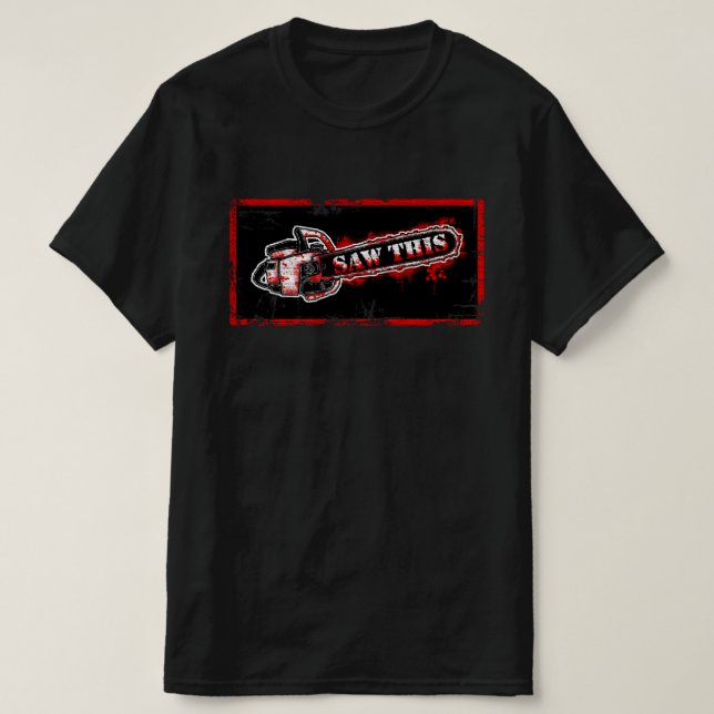 HIER SEHEN - Rechteck T-Shirt (Design vorne)