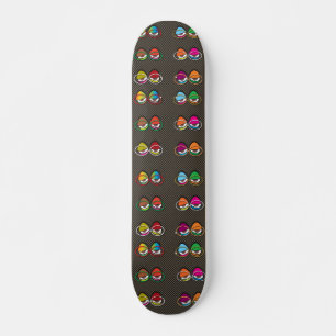 Hier sehen Sie Skateboard