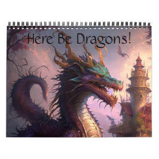 Hier sind Drachen! Kalender