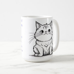 Hier sind eine Million Dollar Kaffeetasse