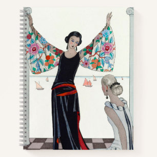 Hier sind meine Flügel - George Barbier Notizbuch