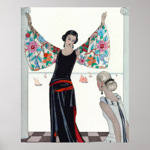 Hier sind meine Flügel - George Barbier Poster