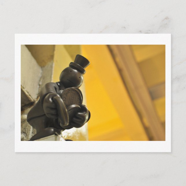 Hier sind Sie Postkarte (Vorderseite)