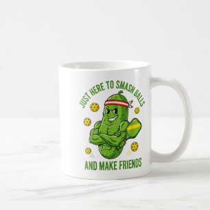 Hier um Ball zu zerschmettern und Freunde zu treff Kaffeetasse