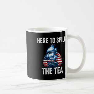 Hier, um die Tea US Patriotic Pride 4. Ju. Kaffeetasse