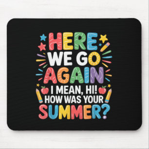 Hier, wir gehen wieder Gemein, Hallo! Wie war Ihr Mousepad