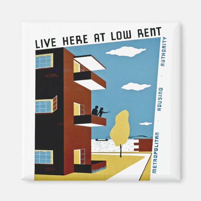 Hier wohnen Sie bei Low Rent Magnet (Vorne)