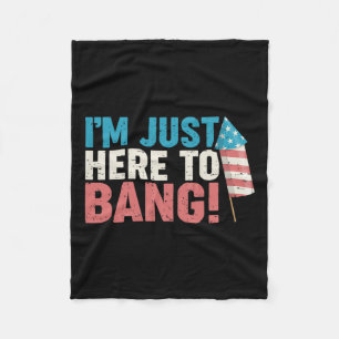 Hier zu Bang Shirt 4. Juli Feuerwerk Patriotic Fleecedecke