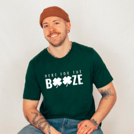 Hier zum Booze St. Patrick's Day Unisex T-Shirt