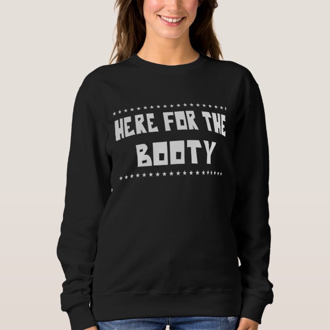 Hier zum Hintern St Patty's Day Sweatshirt (Vorderseite)