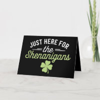 Hier zum Shenanigans St Patrick's Day