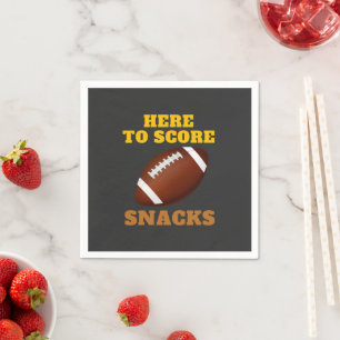 Hier zum Snack Serviette