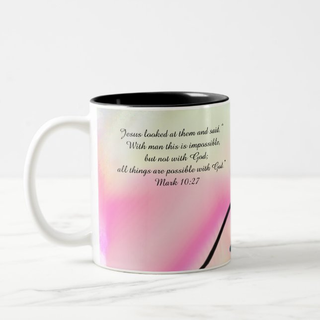 hier zweifarbige tasse (Links)