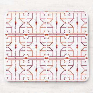 Hieroglyph Abstrakt Pattern Mousepad