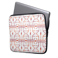 Hieroglyph Abstraktes Muster Laptop-Sieb 13 Zoll
