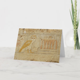 Hieroglyph Detail, Hatshepsut Temple, Ägypten Karte