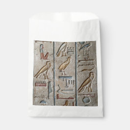Hieroglyphe Altägypten Sprache Eingravierter Text Geschenktütchen