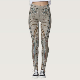 Hieroglyphe Altägyptische Sprache Eingravierter Te Leggings