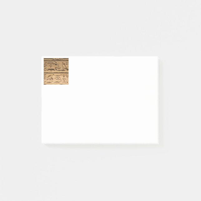 Hieroglyphen 2014-1004 post-it klebezettel (Vorderseite)