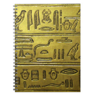 Hieroglyphen 2014-1021 notizblock