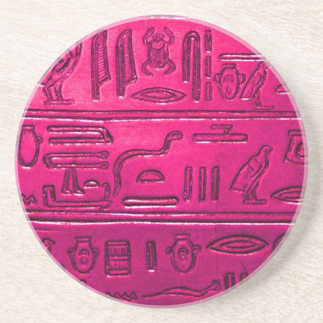 Hieroglyphen_2014_1052 Getränkeuntersetzer (Vorne)