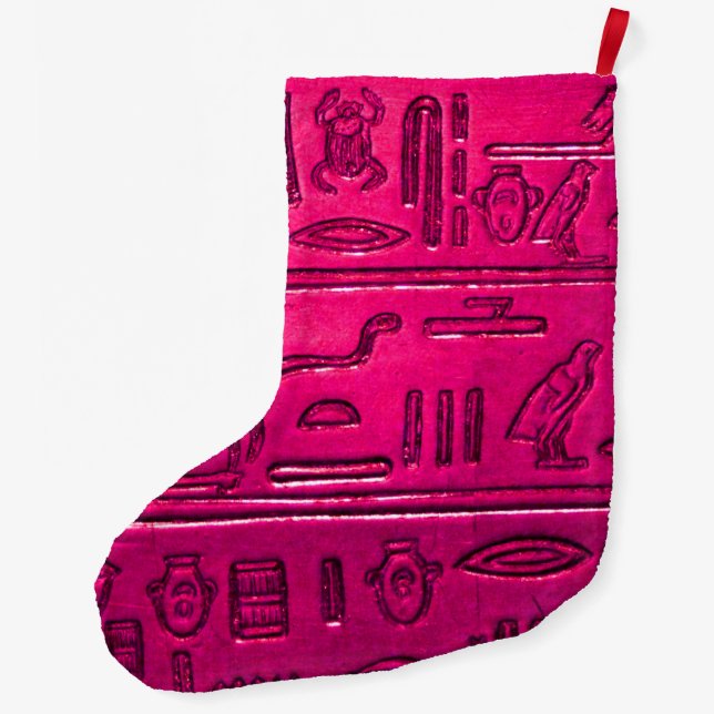 Hieroglyphen_2014_1052 Großer Weihnachtsstrumpf (Rückseite)