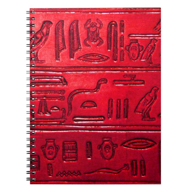 Hieroglyphen 2014-1053Q Notizblock (Vorderseite)
