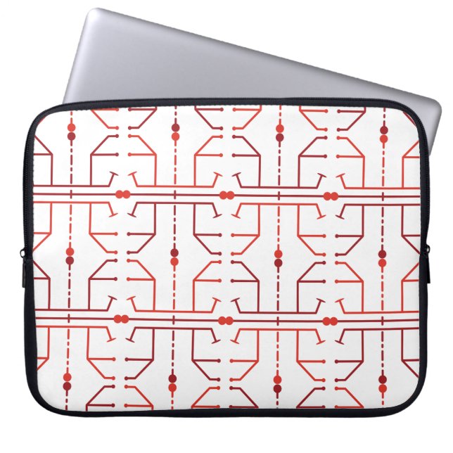 Hieroglyphen Abstract Pattern Laptop Hülle 15-Zoll Laptopschutzhülle (Vorderseite)