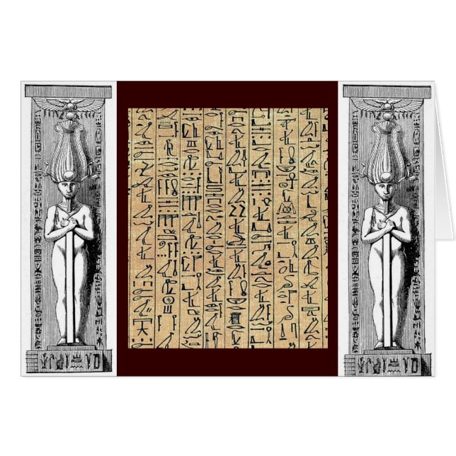 Hieroglyphics (Vorderseite (Horizontal))