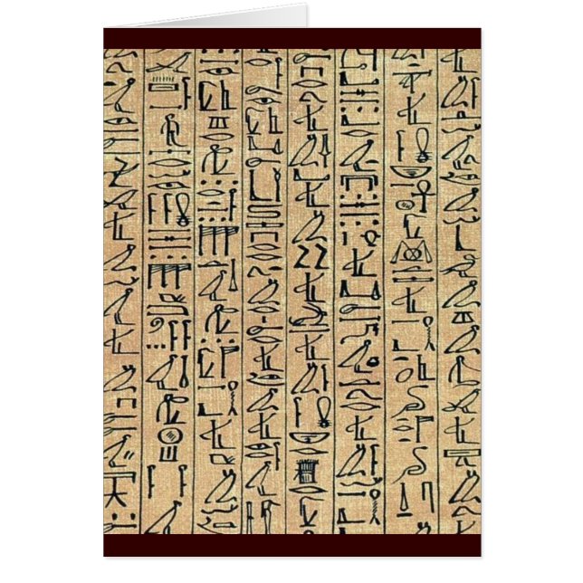 Hieroglyphics (Vorne)