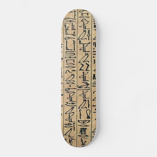 Hieroglyphics Skateboard (Vorderseite)