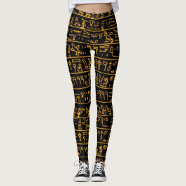 Hieroglyphische Symbole Leggings