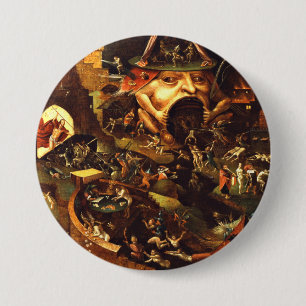 Hieronymus Bosch Christ in Limbo Button