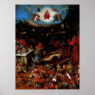 Hieronymus Bosch Das letzte Urteil Poster