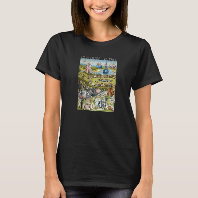 Hieronymus Bosch Der Garten irdischer Freuden T-Shirt (Vorderseite)