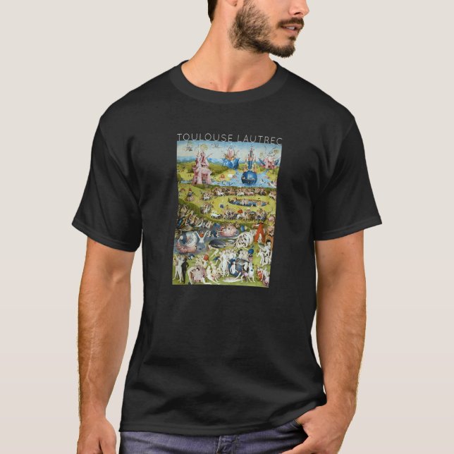 Hieronymus Bosch Der Garten irdischer Freuden T-Shirt (Vorderseite)