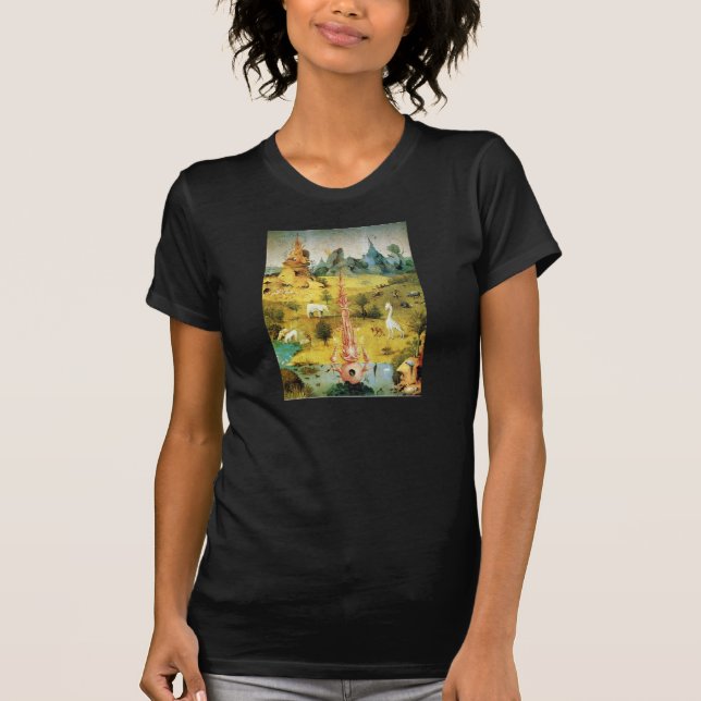 Hieronymus Bosch, der Kunst malt T-Shirt (Vorderseite)
