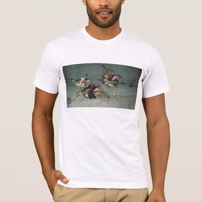 Hieronymus Bosch, der Kunst malt T-Shirt (Vorderseite)