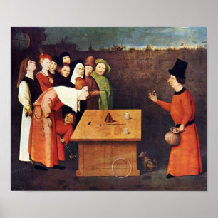 Hieronymus Bosch - Der Zauberer Poster